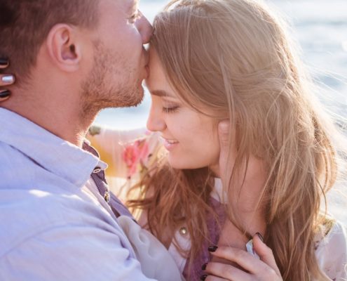 Uomo e donna in intimità